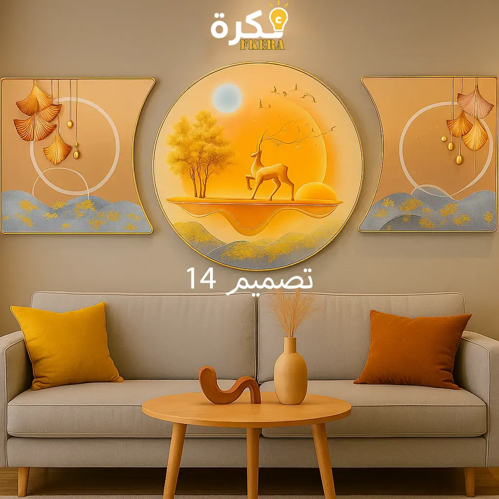 تصميم تابلوه حائط 14