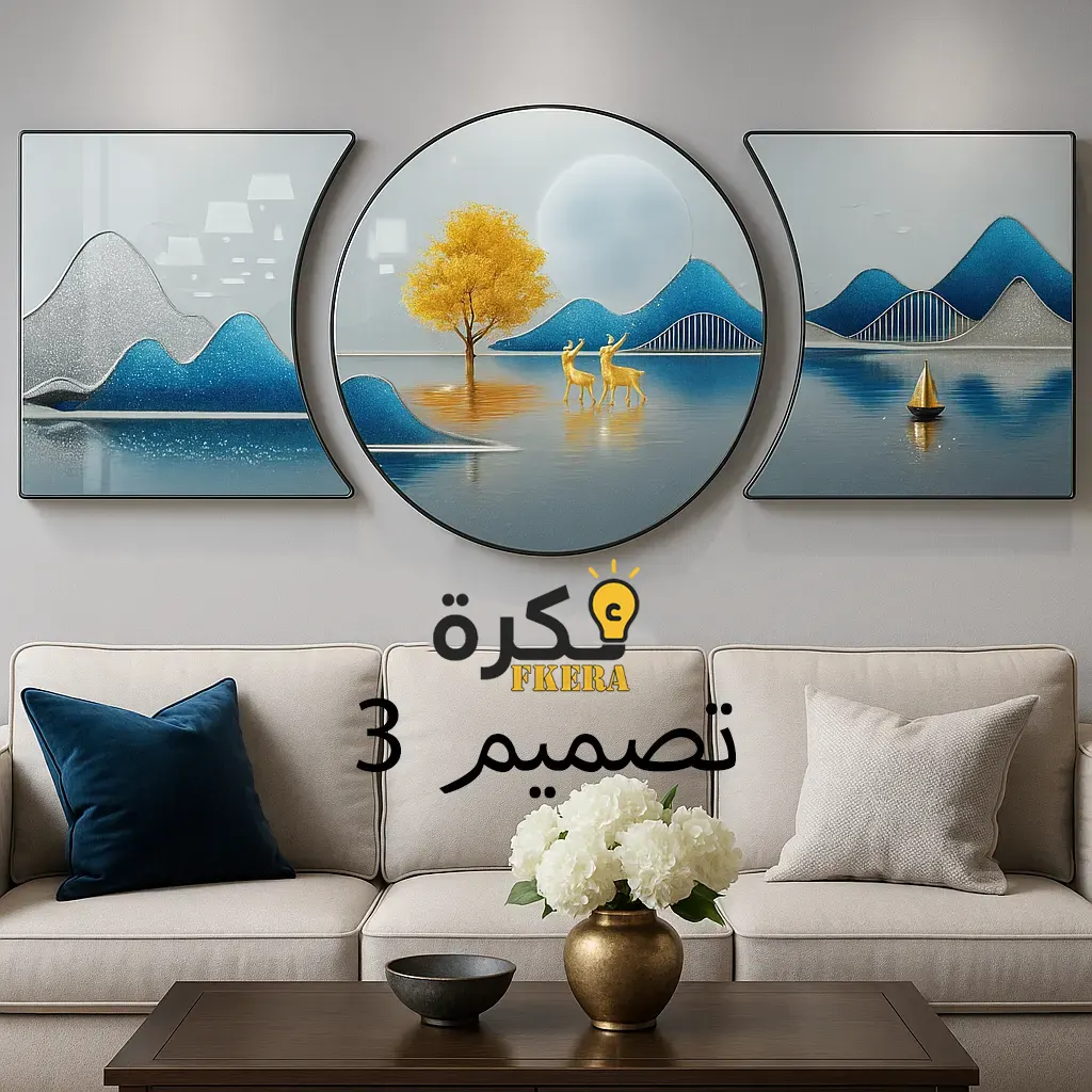 تصميم تابلوه حائط 3